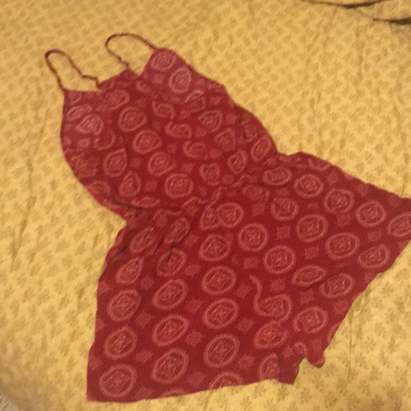 BM Racer Back Printed Romper - Picture 4 of 4